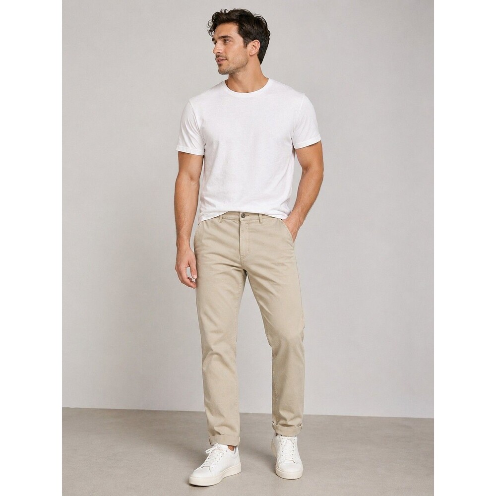 Polo  Men's Khaki Sand Pants, Cotton, Classic Fit, Size 40x32